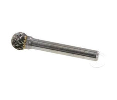 Fresa de carburo KUD redonda/con forma de globo de 10 mm