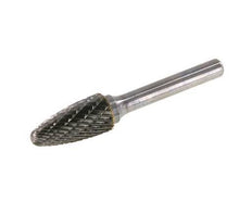 Fresa de carburo RBF de punta redonda de 12 mm