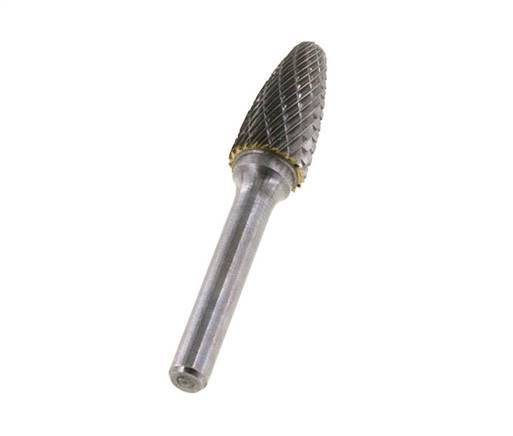 Fresa de carburo RBF de punta redonda de 12 mm