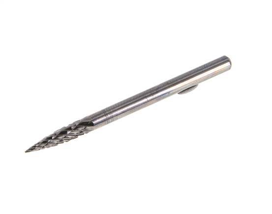 Fresa de carburo de 3 mm en forma de árbol SPG