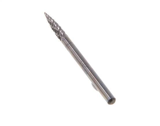 Fresa de carburo de 3 mm en forma de árbol SPG