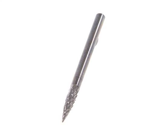 Fresa de carburo de 3 mm en forma de árbol SPG