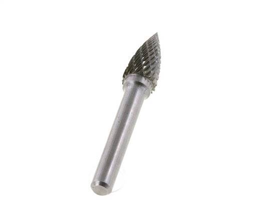 Fresa de carburo de 10 mm en forma de árbol SPG