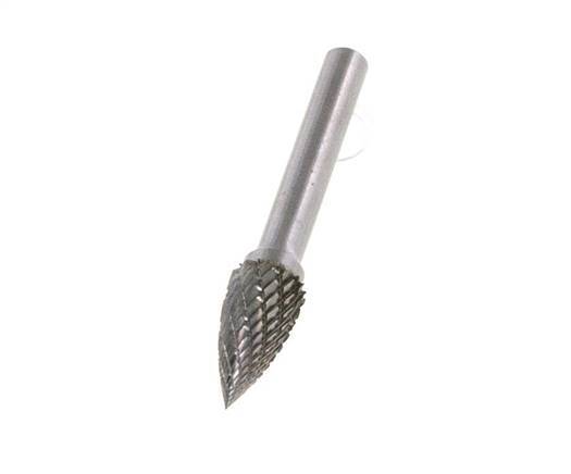 Fresa de carburo de 10 mm en forma de árbol SPG