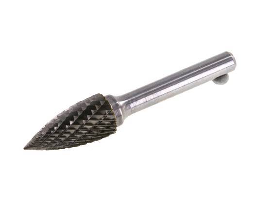 Fresa de carburo puntiaguda SPG de 12 mm
