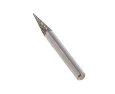 Fresa de carburo SKM con forma de cono puntiagudo de 6 mm