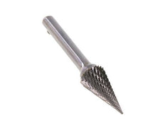 Fresa de carburo de 12 mm con forma de cono puntiagudo SKM