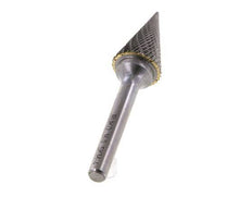 Fresa de metal duro SKM con forma de cono puntiagudo de 16 mm