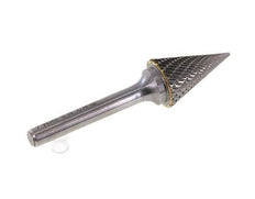 Fresa de metal duro SKM con forma de cono puntiagudo de 16 mm