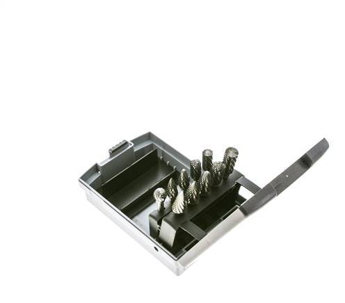 ZYA-S/WRC/KUD/RBF/SPG/SKM Juego de 10 fresas de metal duro de 10 y 12 mm