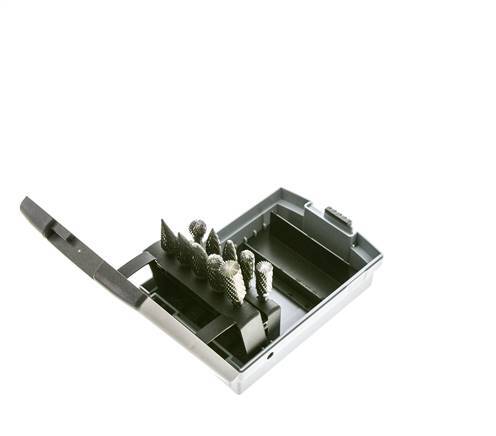 ZYA-S/WRC/KUD/RBF/SPG/SKM Juego de 10 fresas de metal duro de 10 y 12 mm