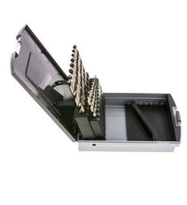 juego de brocas helicoidales de 19 piezas DIN 338 N HSS-G 1 - 10 mm