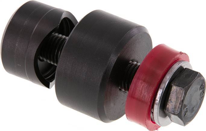 Punzón RUKO de tres puntas de 65 mm para agujeros de tornillos