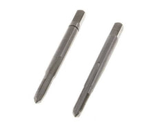 macho de rosca manual de 2 piezas M 4x0,50 de rosca fina (DIN 2181)