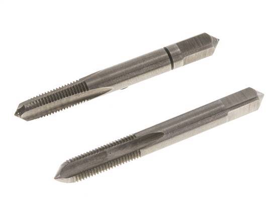 macho de rosca manual de 2 piezas M 6x0,75 Rosca fina (DIN 2181)