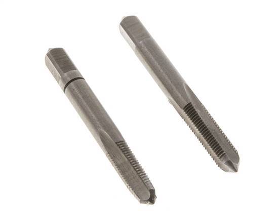 macho de rosca manual de 2 piezas M 6x0,75 Rosca fina (DIN 2181)