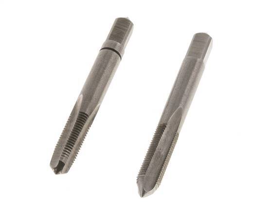 macho de rosca manual de 2 piezas M 6x0,75 Rosca fina (DIN 2181)