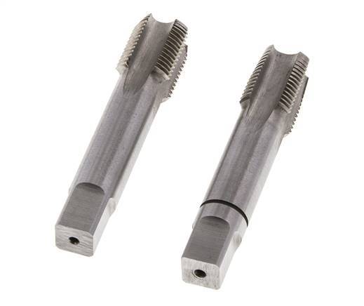 macho de rosca manual de 2 piezas M 18x1,50 Rosca fina (DIN 2181)