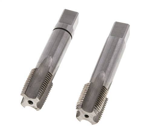 macho de rosca manual de 2 piezas M 18x1,50 Rosca fina (DIN 2181)
