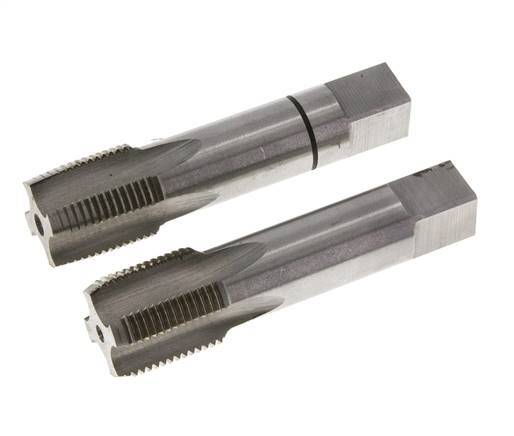 macho de rosca manual de 2 piezas M 20x1,50 Rosca fina (DIN 2181)