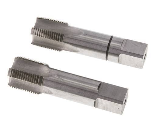 macho de rosca manual de 2 piezas M 22x1,50 Rosca fina (DIN 2181)