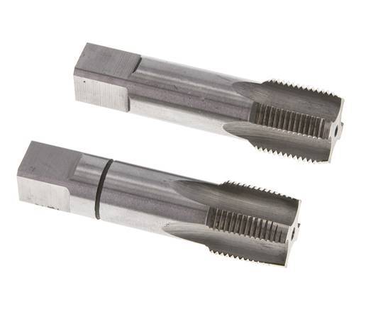 macho de rosca manual de 2 piezas M 22x1,50 Rosca fina (DIN 2181)