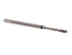 HSS-E Macho de roscar M3 Agujero ciego 35° en sentido de las agujas del reloj Espiralado