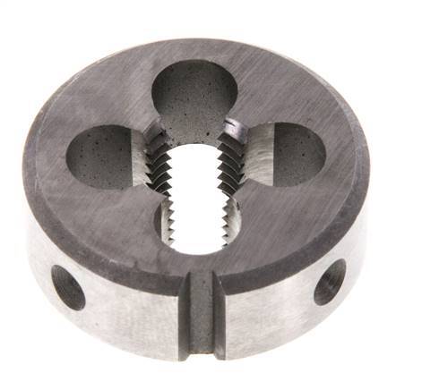 Matriz redonda DIN EN 22568 Rosca fina M 10x1,25