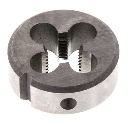 Matriz redonda DIN EN 22568 Rosca fina M 10x1,25
