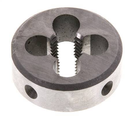 Matriz redonda DIN EN 22568 Rosca fina M 10x1,25