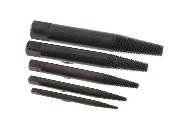 Extractor de tornillos Tamaño 1 - 5 (M 3 - M 18)