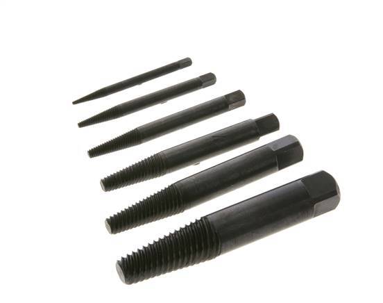 Extractor de tornillos Tamaño 1 - 6 (M 3 - M 24)