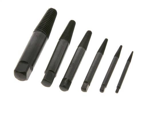 Extractor de tornillos Tamaño 1 - 6 (M 3 - M 24)