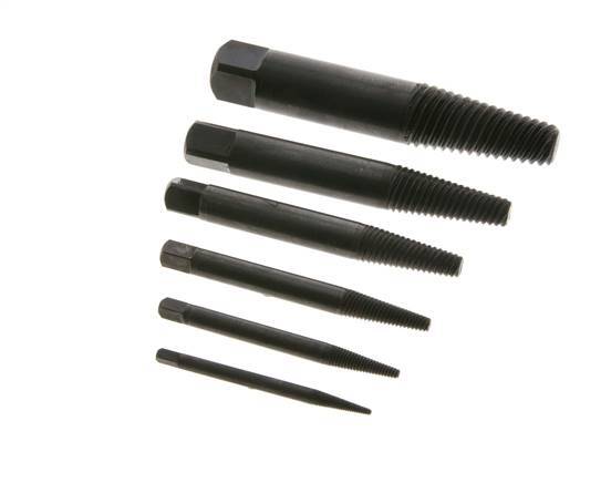 Extractor de tornillos Tamaño 1 - 6 (M 3 - M 24)