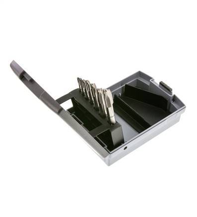 juego de 7 piezas para roscar a máquina M3-M12 HSS-E Throughway