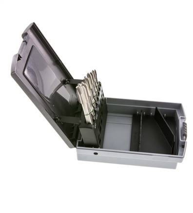 juego de 7 piezas para roscar a máquina M3-M12 HSS-E Throughway