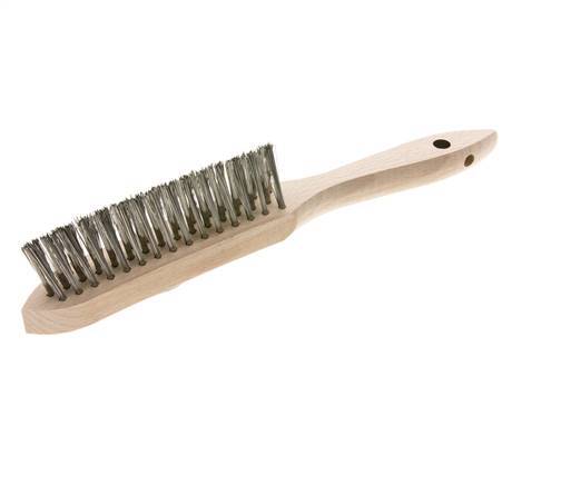Cepillo de soldadura de filete de alambre de acero inoxidable liso