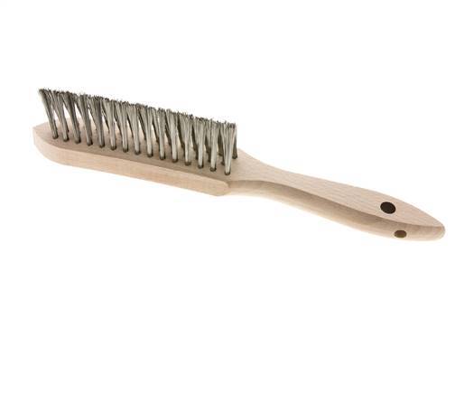 Cepillo de soldadura de filete de alambre de acero inoxidable liso