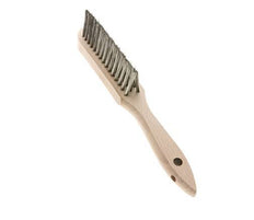 Cepillo de soldadura de filete de alambre de acero inoxidable liso