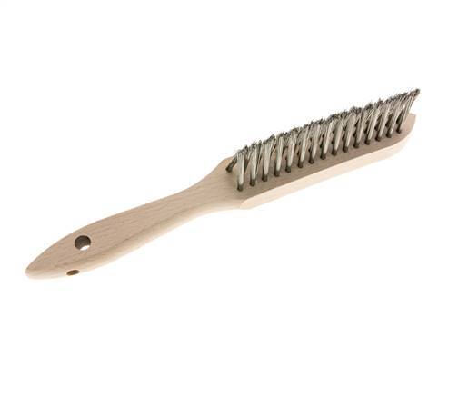Cepillo de soldadura de filete de alambre de acero inoxidable liso