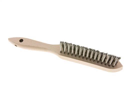 Cepillo de soldadura de filete de alambre de acero inoxidable liso