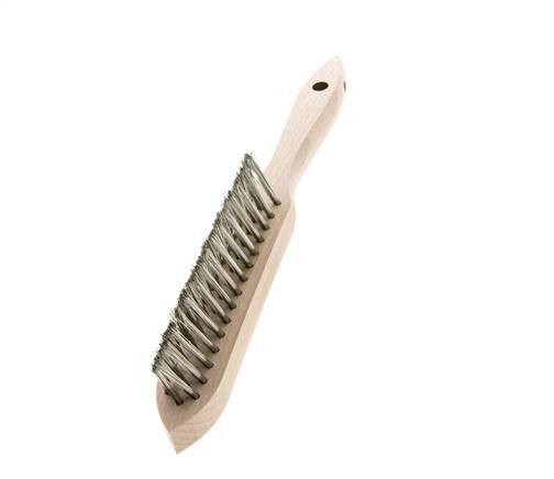 Cepillo de soldadura de filete de alambre de acero inoxidable liso