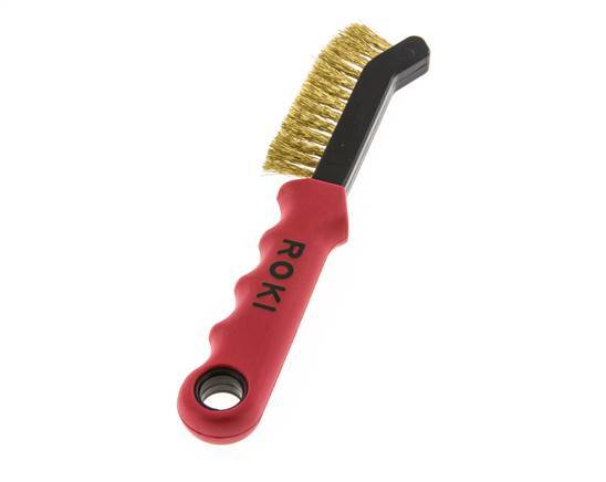 Cepillo de pinza de freno Alambre de latón corrugado