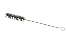 Cepillo de tubo con ojal de 25 mm de alambre de acero corrugado
