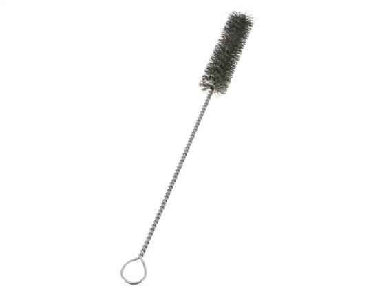 Cepillo de tubo con ojal de 25 mm de alambre de acero corrugado