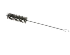 Cepillo de tubo con ojal de 30 mm de alambre de acero corrugado
