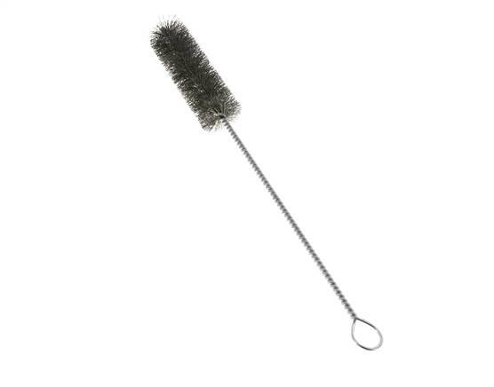 Cepillo de tubo con ojal de 30 mm de alambre de acero corrugado