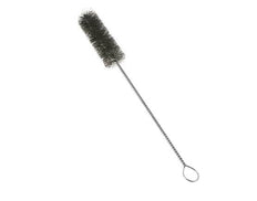 Cepillo de tubo con ojal de 30 mm de alambre de acero corrugado