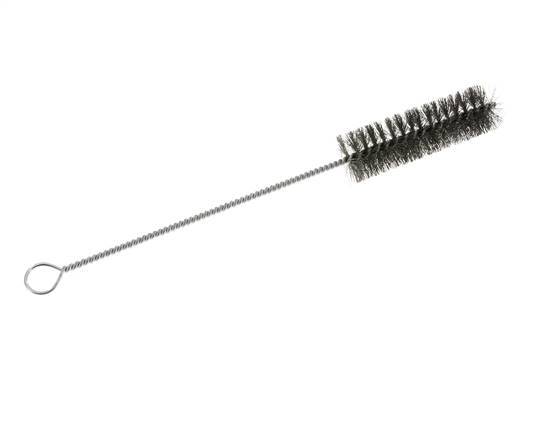 Cepillo de tubo con ojal de 30 mm de alambre de acero corrugado