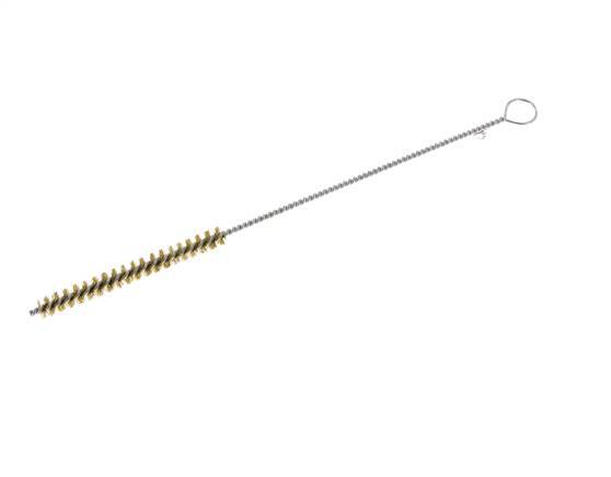 Cepillo de tubo con ojal de 10 mm de alambre de latón corrugado